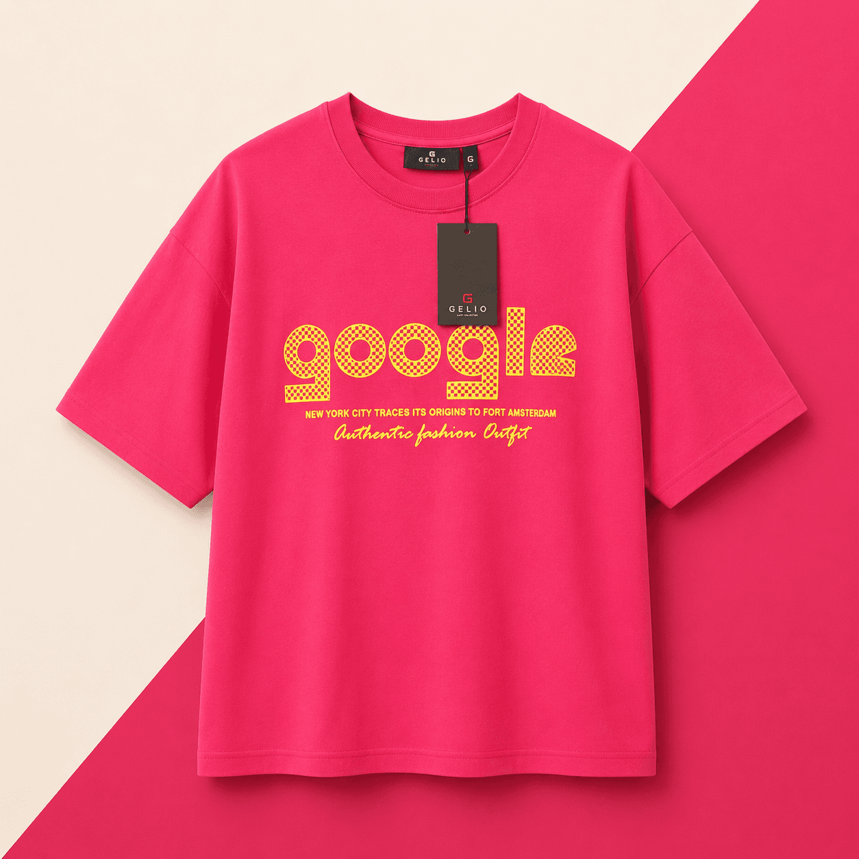 GOOGLE Graphic Oversized T-Shirt – Premium Cotton Streetwear Tee (Unisex)