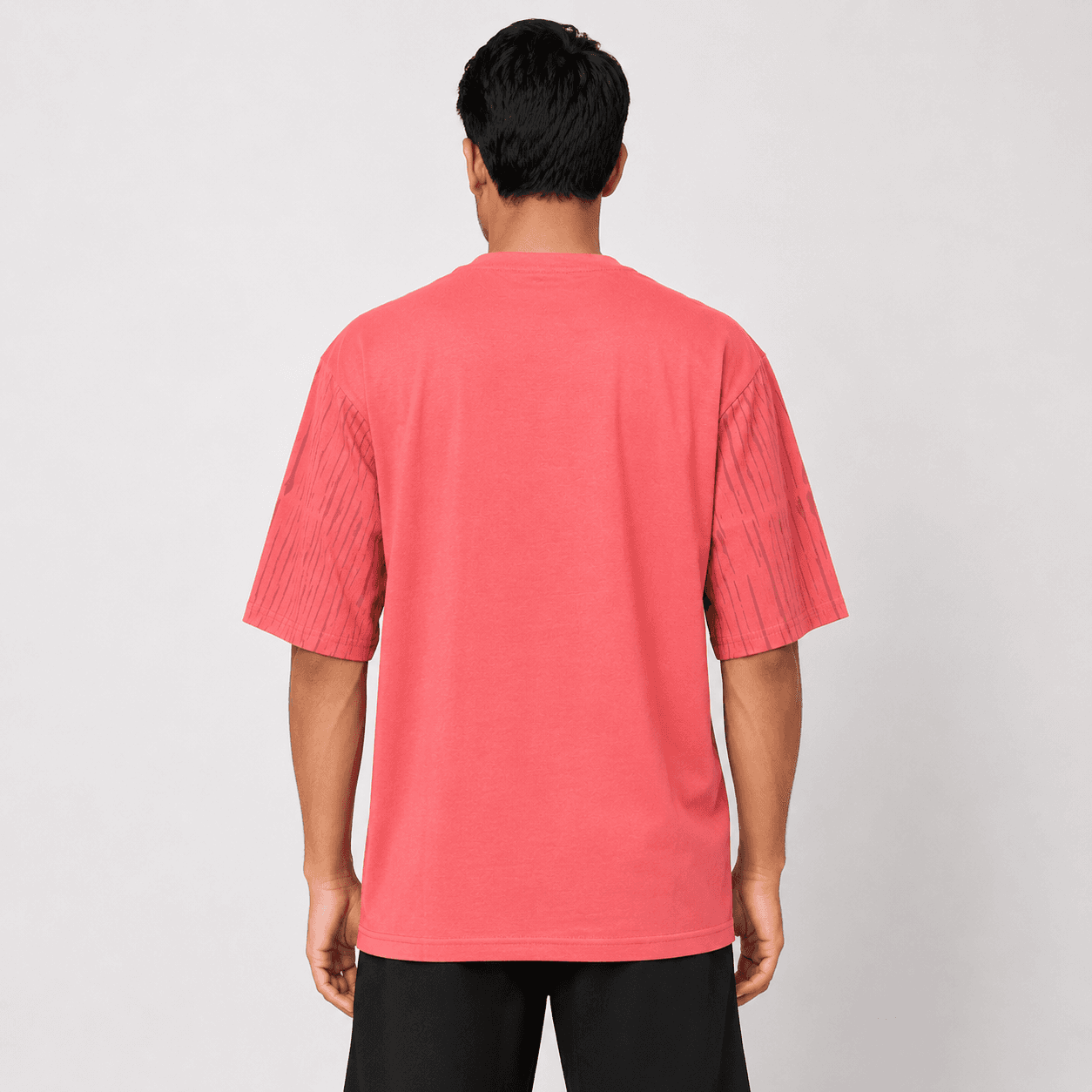 Calvin Klein Inspired Textured Graphic T-Shirt – Premium Cotton Casual Tee for Men