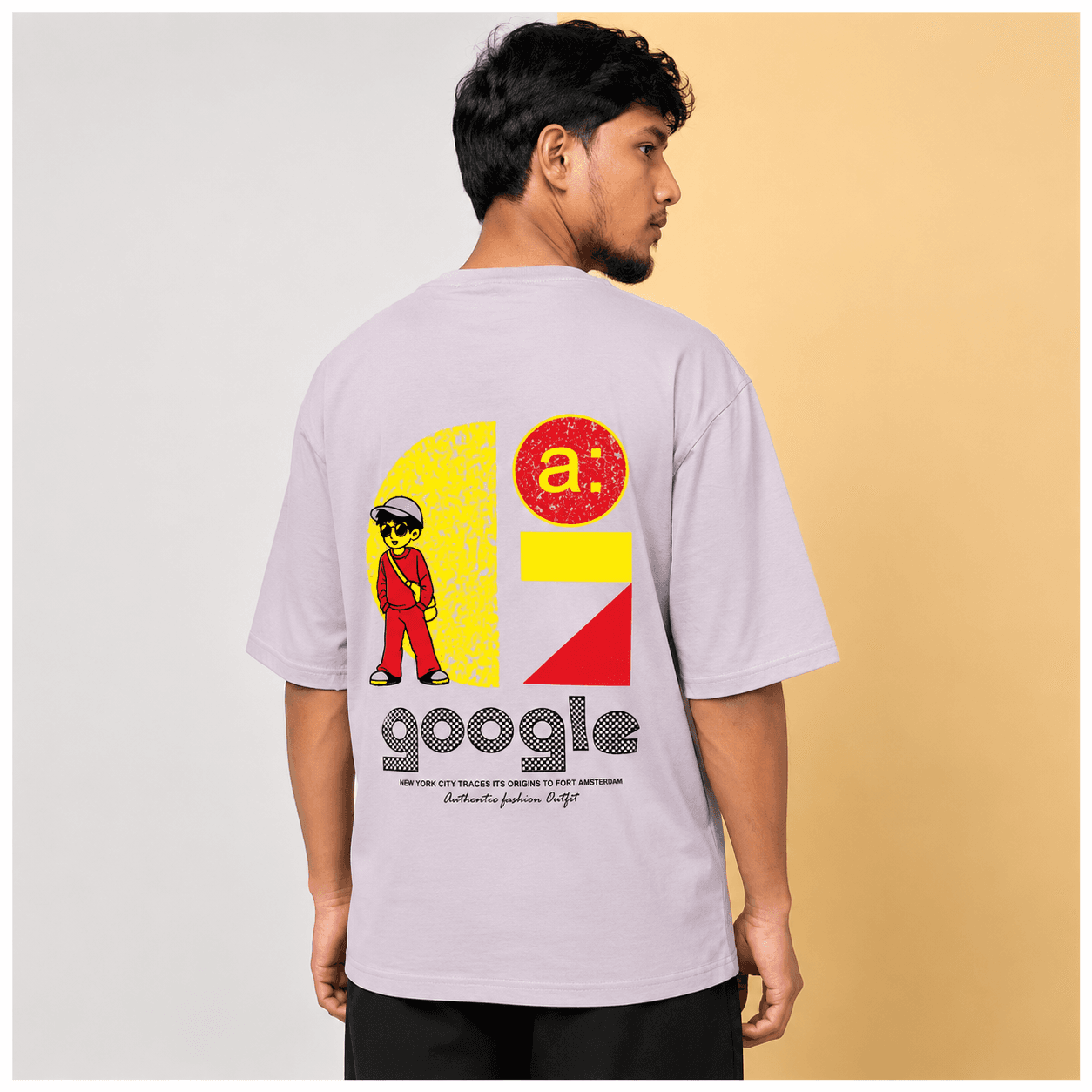 GOOGLE Graphic Oversized T-Shirt – Premium Cotton Streetwear Tee (Unisex)