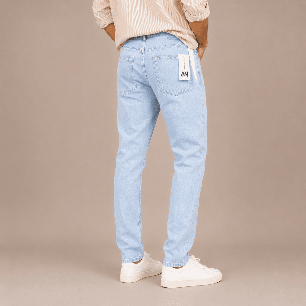 Essential Denim Jeans – Slim Fit Washed Stretch Jeans for Men