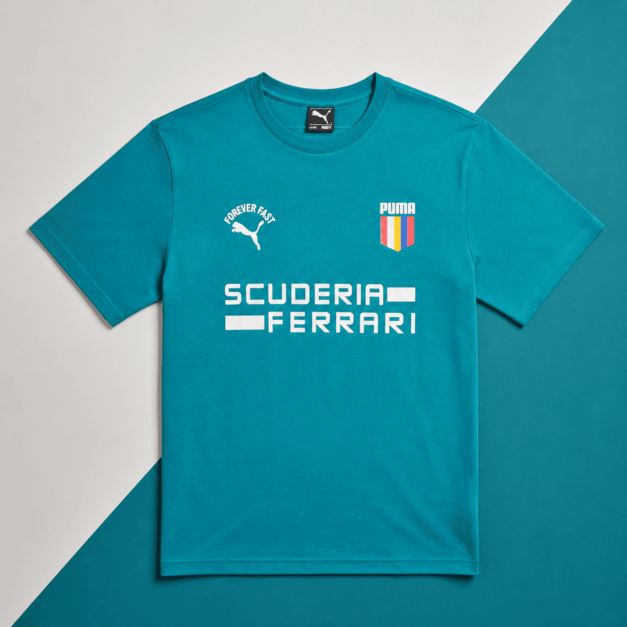 Scuderia Ferrari Inspired Graphic Oversized T-Shirt – Premium Cotton Casual Tee for Men