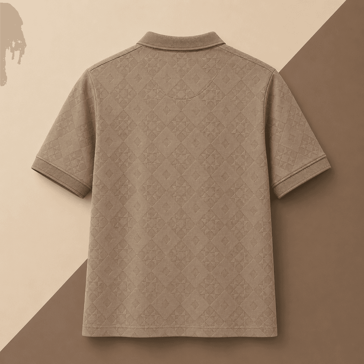 Polo Ralph Lauren Inspired Textured Polo T-Shirt – Premium Cotton Smart Casual Tee for Men